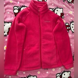 Columbia Vibrant Pink Fleece Jacket